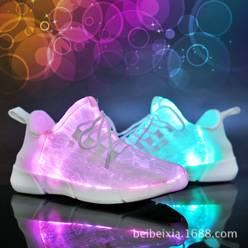 Sarah Express Light Up Fiber Optic Casual Loafers