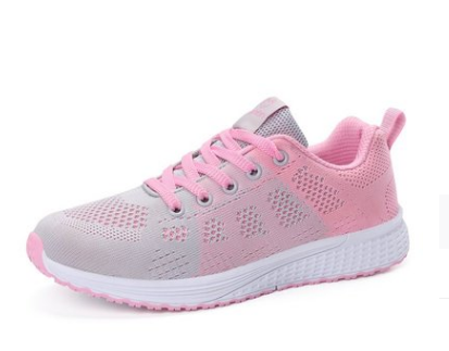 Sarah Express Breathable Mesh Women's Athletic Sneakers Pink