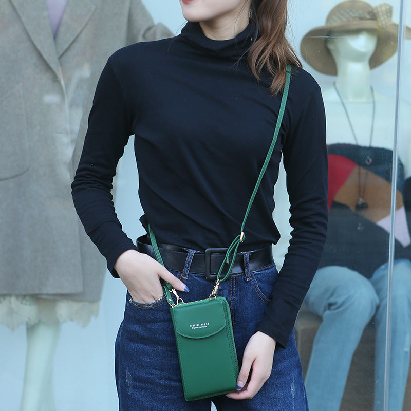 Sarah Express Compact Multi-Function Crossbody Phone Wallet