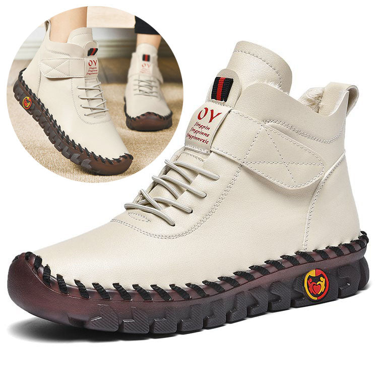 Sarah Express Women's Waterproof Platform Winter Ankle Boots