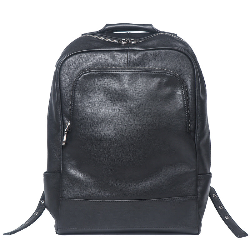 Sarah Express Leather Travel Backpack Large Capacity Handbag