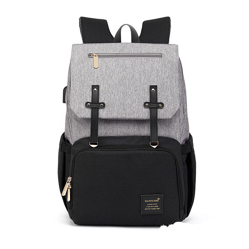 Sarah Express Structured Multi-Pocket Travel Diaper Backpack