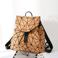 Sarah Express Geometric Cork Vegan Travel Backpack Style