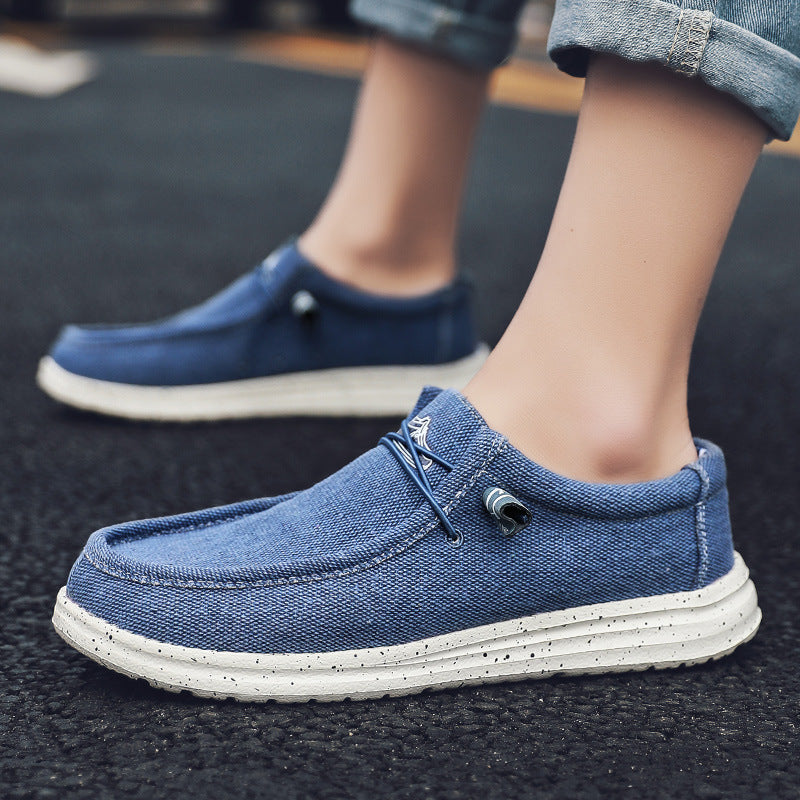 Sarah Express Men's Lightweight Canvas Casual Loafers