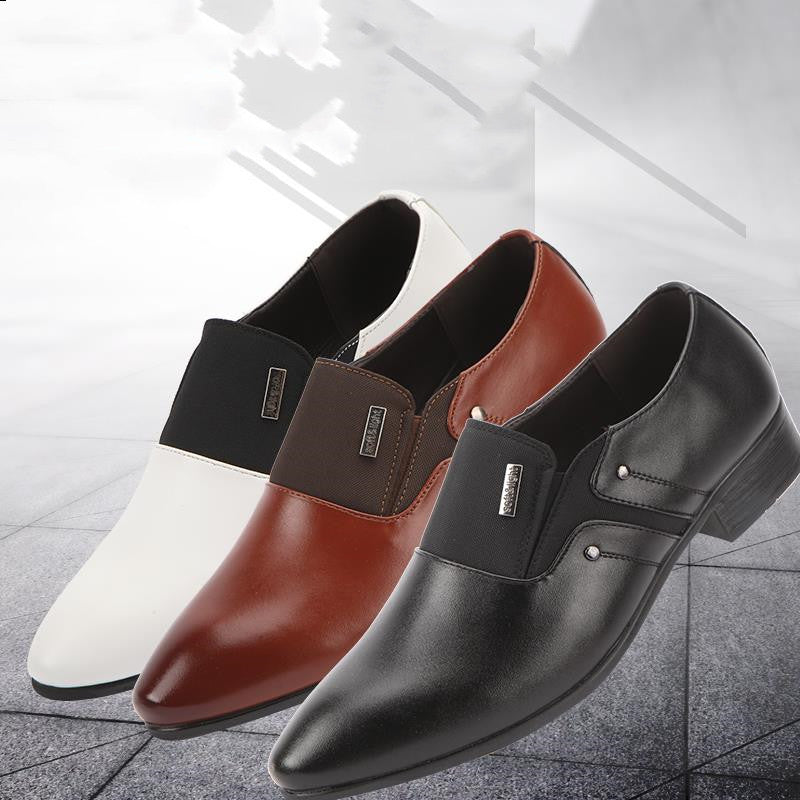 Sarah Express Men's Casual Pointed Toe Slip On Flats