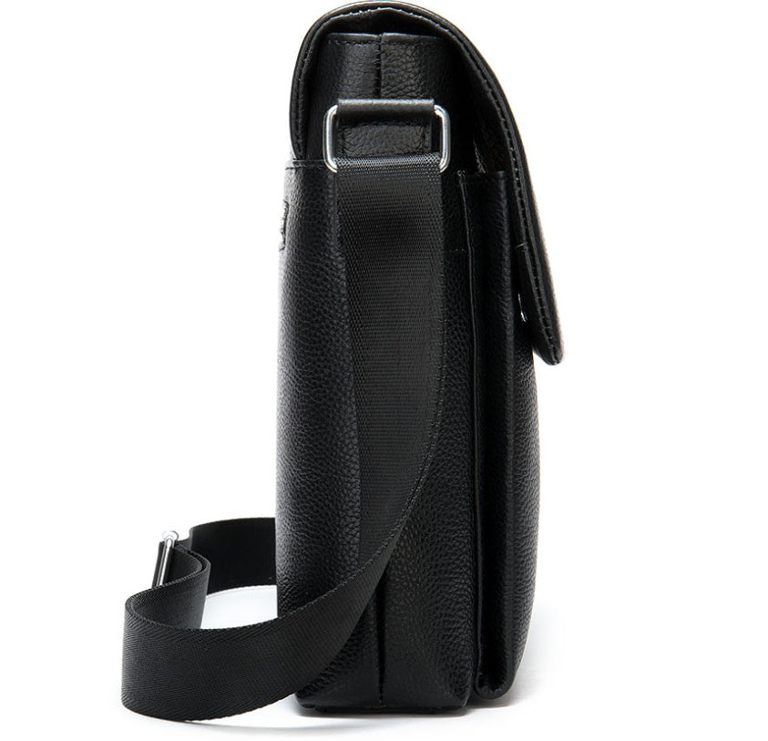 Sarah Express Structured Cowhide Leather Shoulder Bag