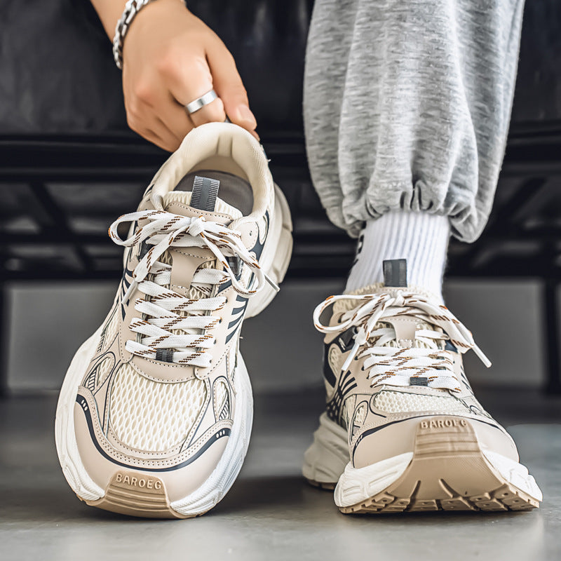 Sarah Express Breathable Mesh Wide Toe Sneakers