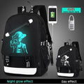 Sarah Express Luminous USB Charging Travel Backpack One Piece