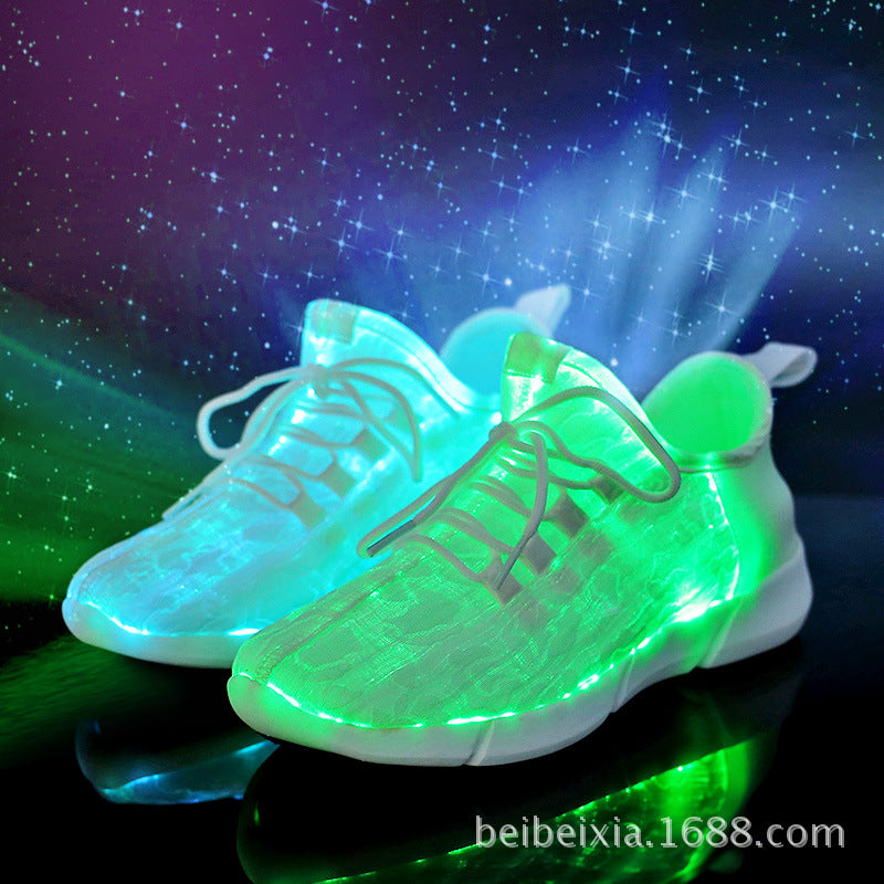 Sarah Express Light Up Fiber Optic Casual Loafers
