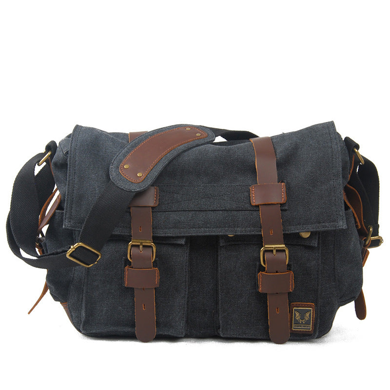 Sarah Express Canvas Postman Messenger Bag