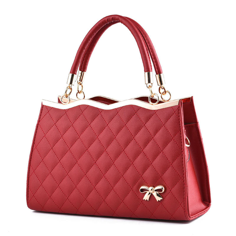 Sarah Express Quilted Bow Detail Crossbody Handbag