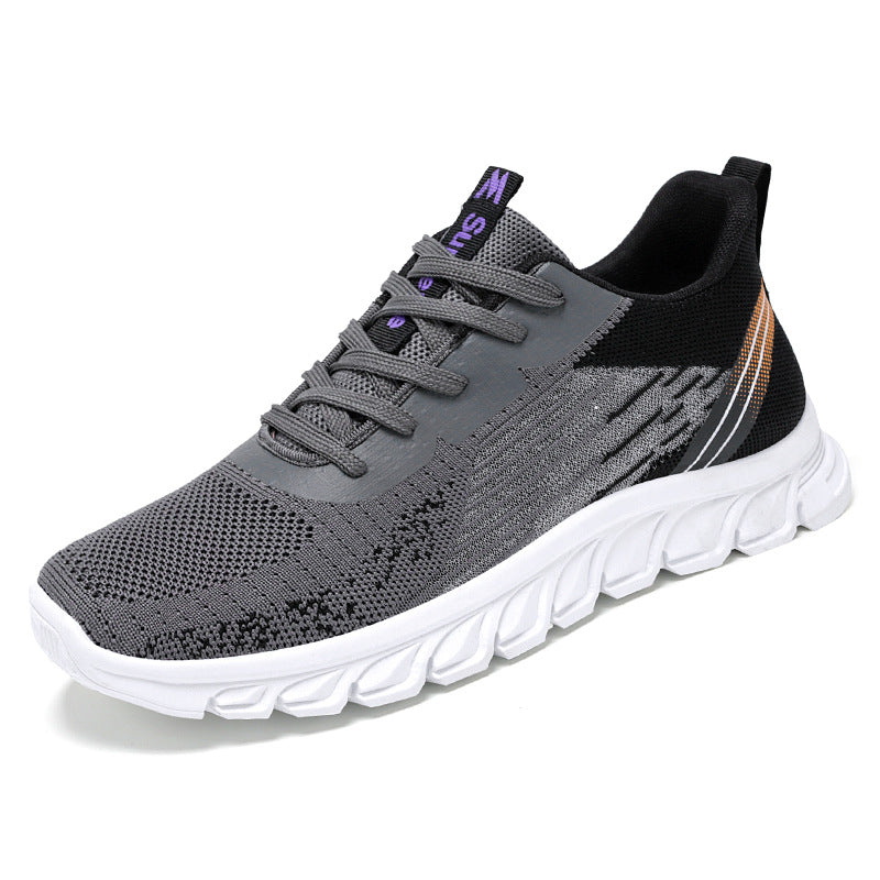 Sarah Express Breathable Lightweight Men's Athletic Sneakers Black