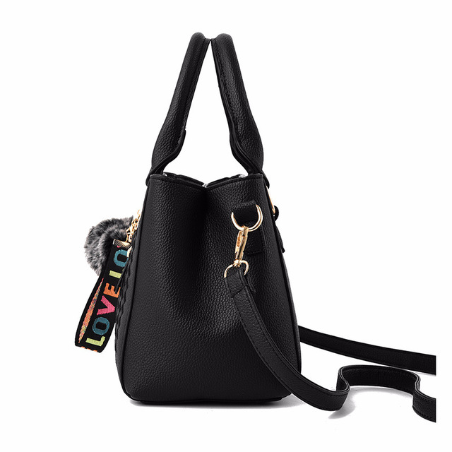 Sarah Express Structured Top Handle Handbag with Charm