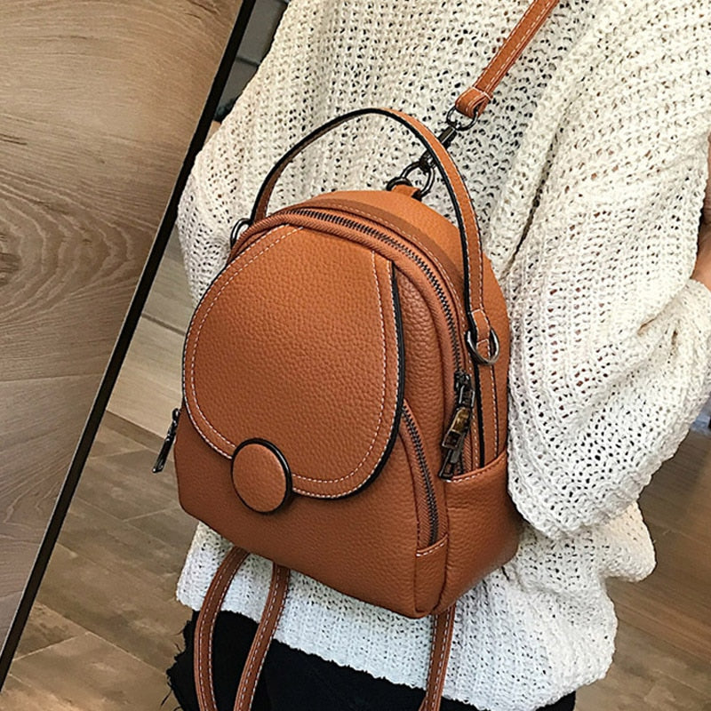 Sarah Express Compact Textured Mini Backpack