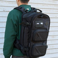 Sarah Express Multi-functional Men's Tactical Style Backpack Black