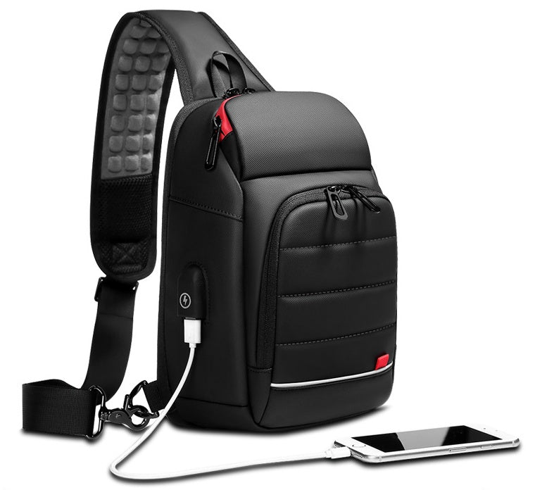 Sarah Express Compact Men's Outdoor Chest Shoulder Bag
