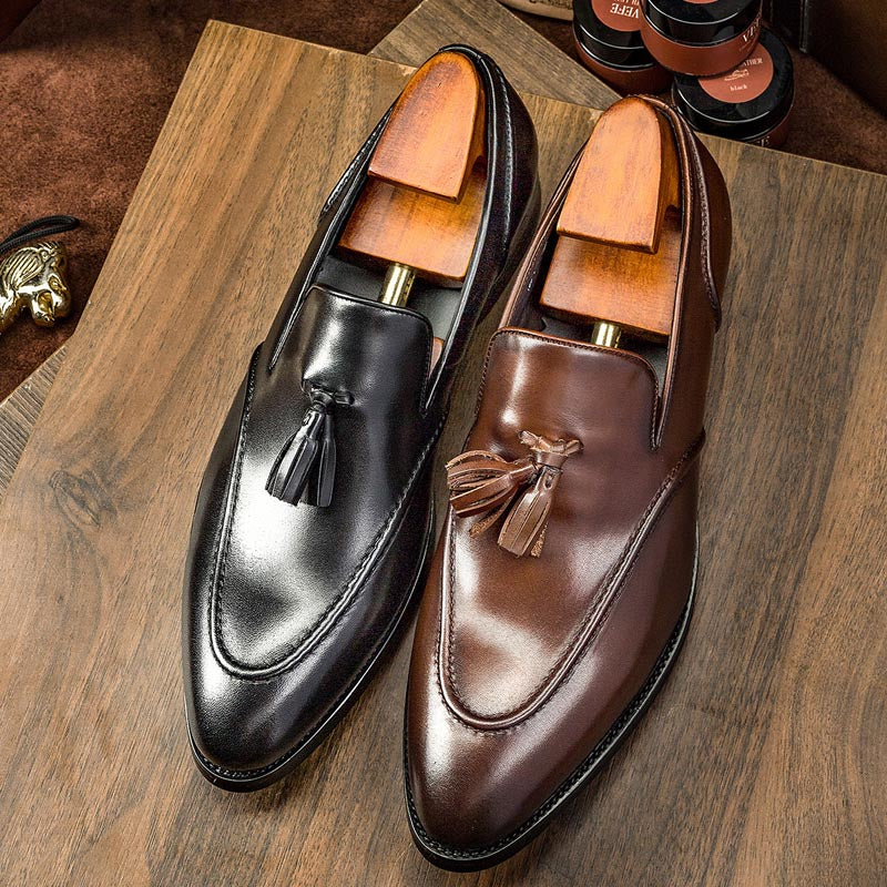 Sarah Express Men's Tassel Business Casual Loafers