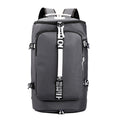 Sarah Express Lightweight Multi-Purpose Gym Backpack Light grey 18 inches