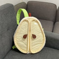 Sarah Express Green Apple Plush Casual Backpack Green Apple Standard