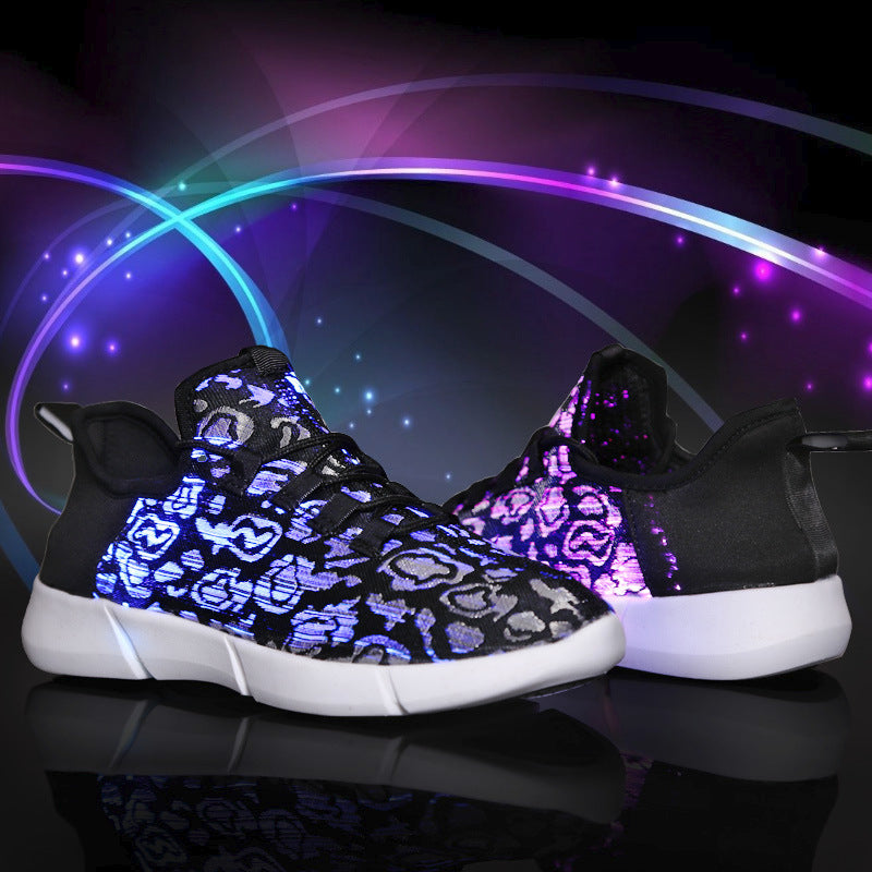 Sarah Express Light Up Fiber Optic Casual Loafers