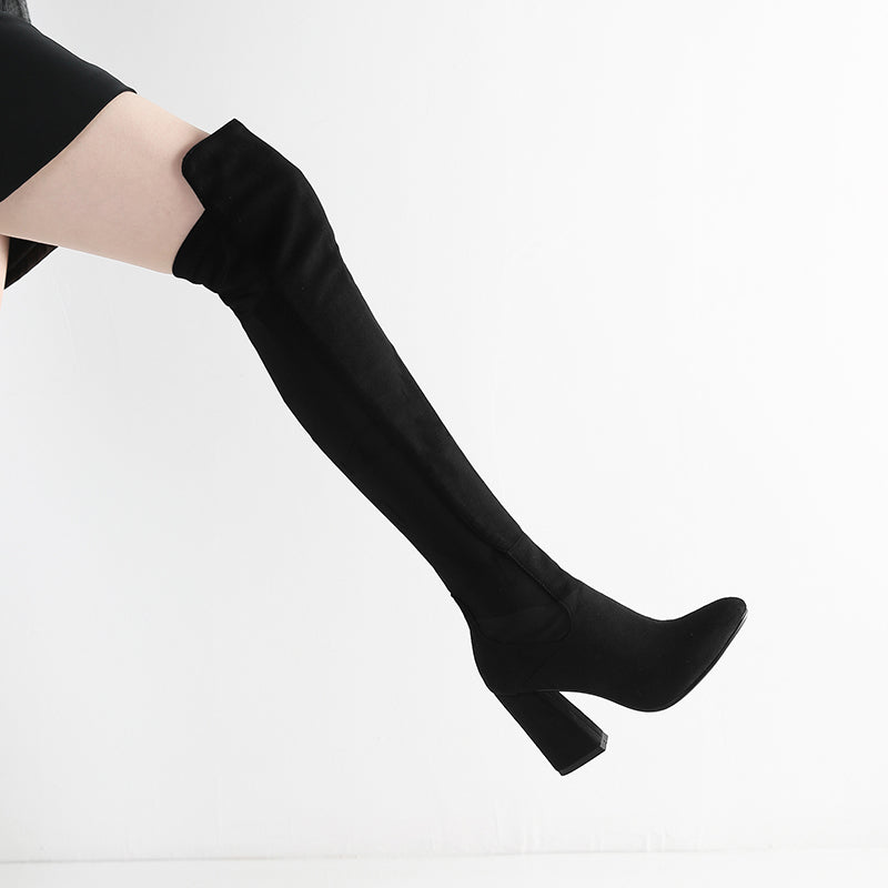 Sarah Express Over The Knee Stretch Boots
