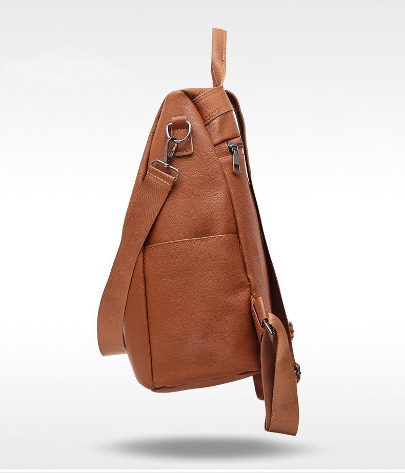 Sarah Express Solid Color Large Capacity Women's Backpack