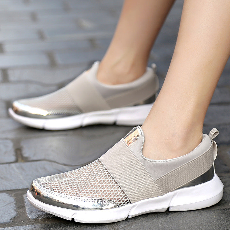 Sarah Express Breathable Mesh Slip-On Summer Sneakers