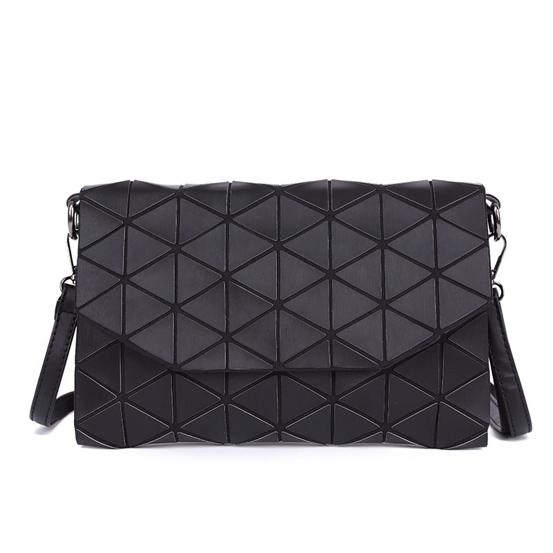 Sarah Express Geometric Rhombic Pattern Shoulder Bag