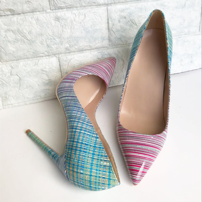 Sarah Express Gradient Pointed Toe Stiletto Heels