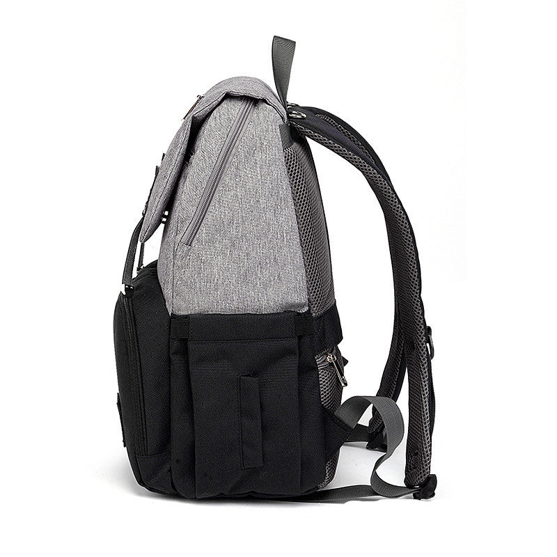 Sarah Express Structured Multi-Pocket Travel Diaper Backpack