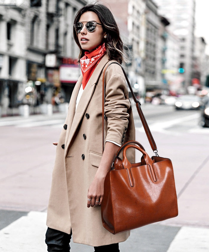Sarah Express Sofia Spanish Trunk Tote Handbag