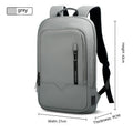 Sarah Express Multifunctional Business Commuter Laptop Backpack Gray
