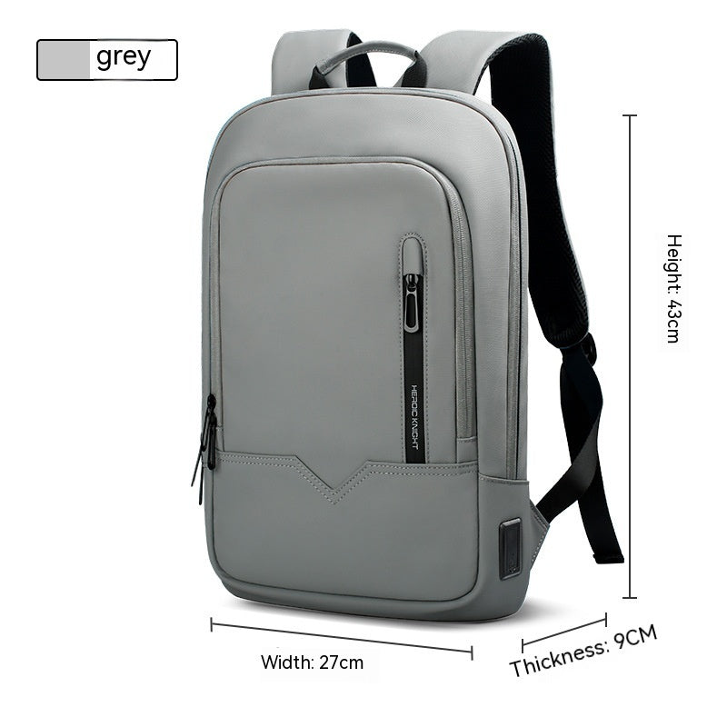 Sarah Express Multifunctional Business Commuter Laptop Backpack Gray
