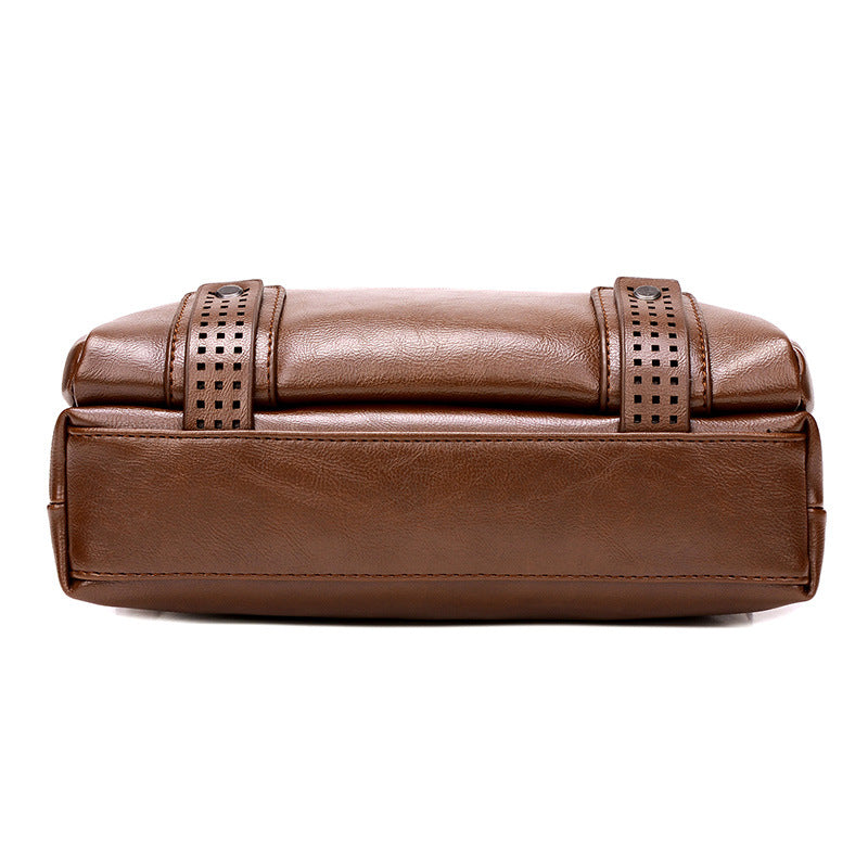 Sarah Express Men's Structured Messenger Shoulder Bag