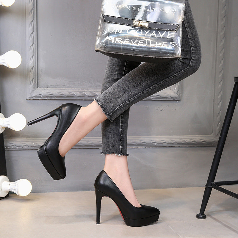 Sarah Express Pointed-Toe Microfiber Stiletto Dress Pumps