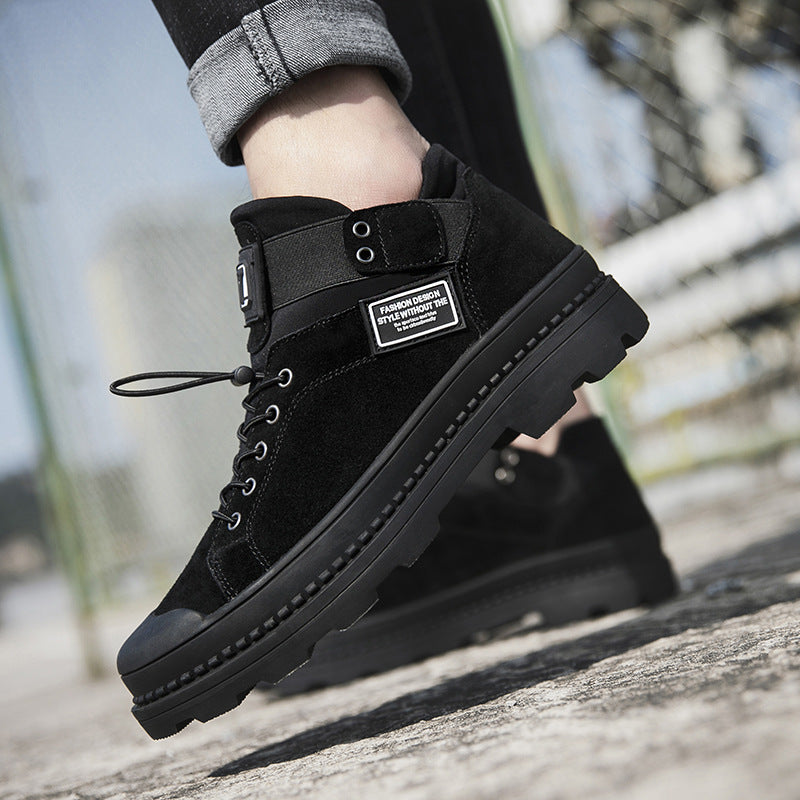 Sarah Express Men's Casual Utility Ankle Boots