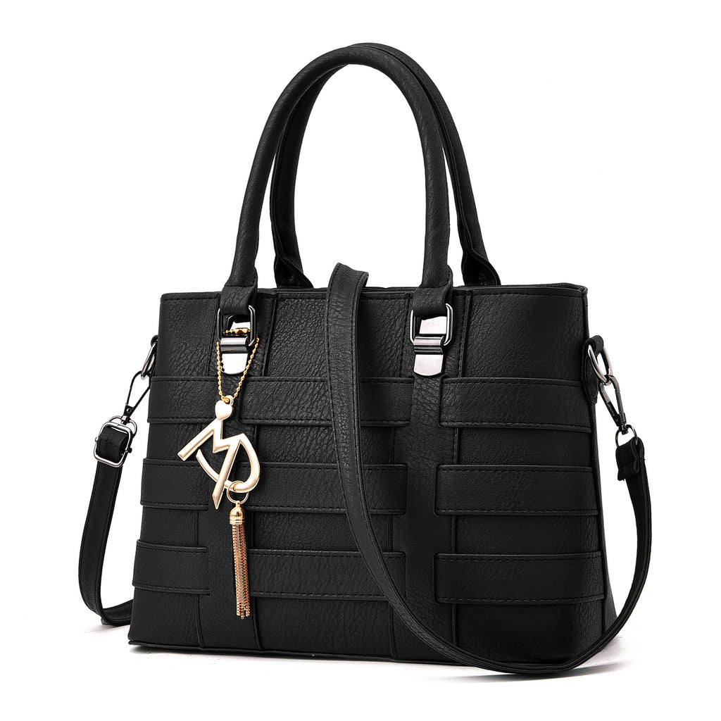 Sarah Express Structured Woven Messenger Bag