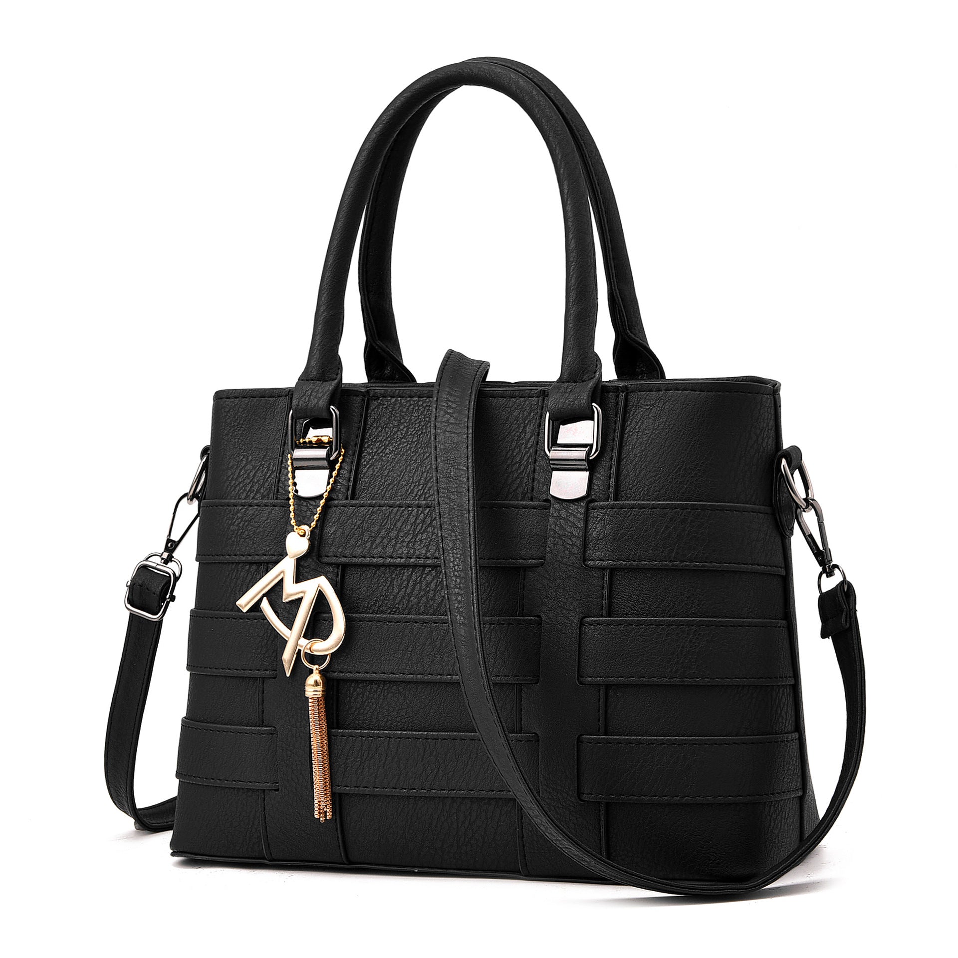 Sarah Express Structured Woven Messenger Bag