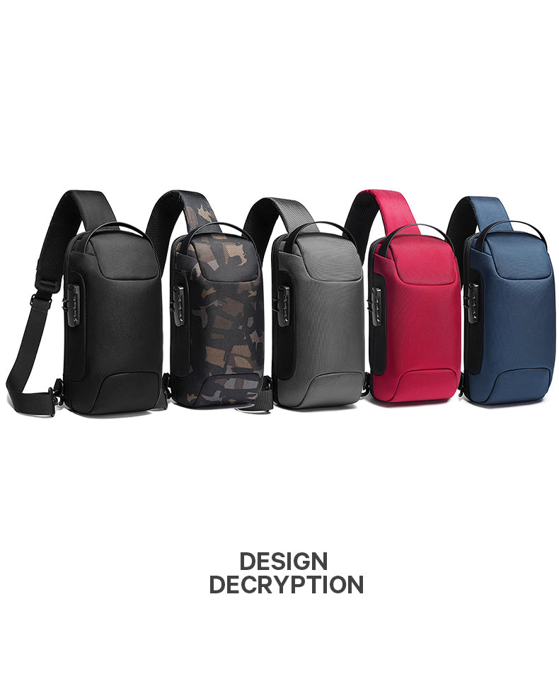 Sarah Express Anti-Theft Messenger Bag with USB Port