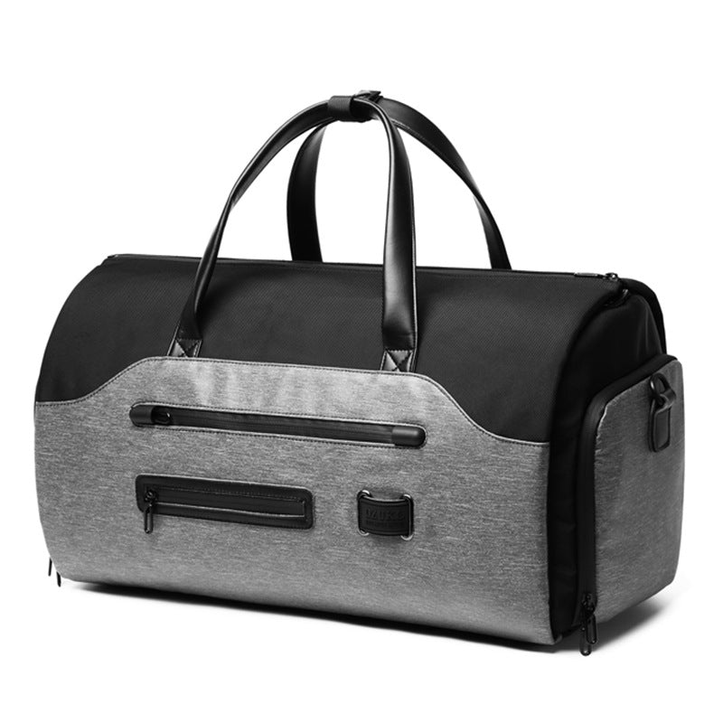 Sarah Express Foldable Travel Laptop Duffle Bag Grey