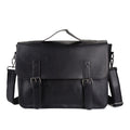 Sarah Express Casual Men's Structured Shoulder Bag Black 36x29x11cm