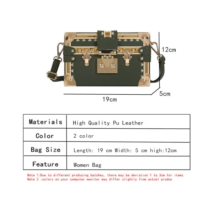 Sarah Express Structured Trunk Crossbody Bag