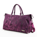 Sarah Express Camo Print Travel Duffel Bag Purple