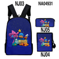 Sarah Express Character Print Street Trend Backpack Set Style1 OneSize
