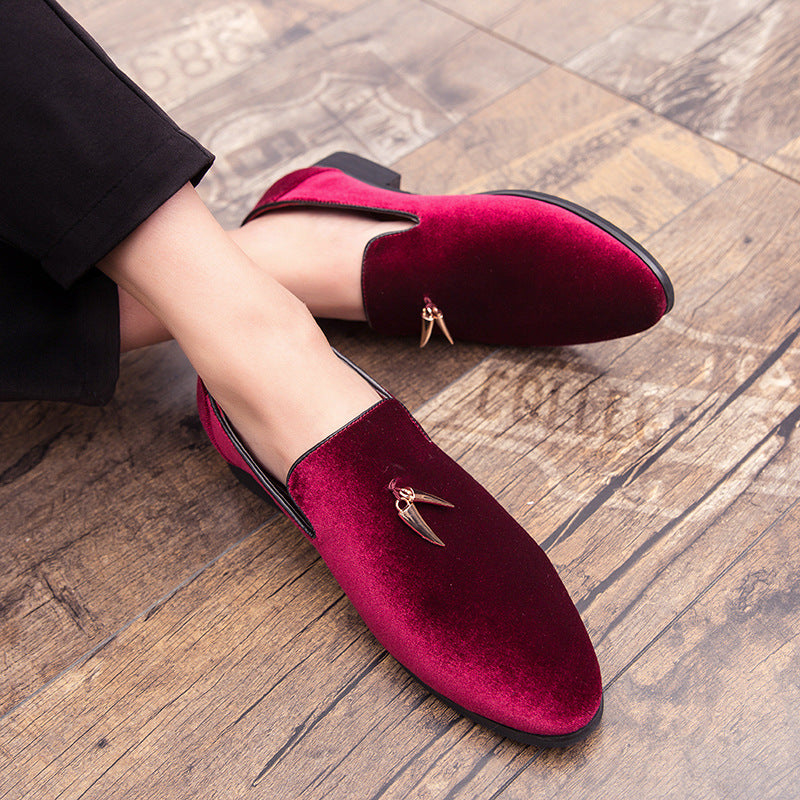 Sarah Express Men's Tassel Detail Slip-On Flats