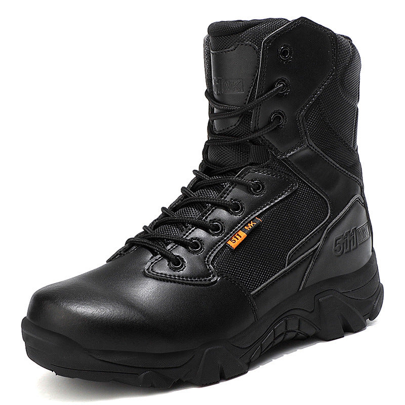 Sarah Express Men's Outdoor Tactical Flying Boots Black