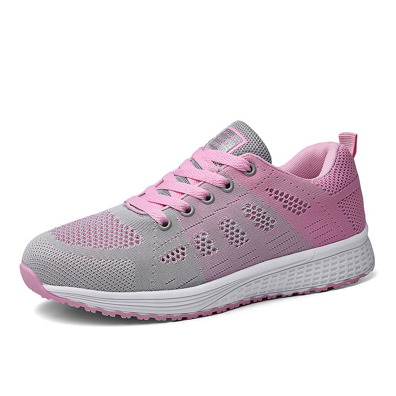 Sarah Express Women's High-Top Lace-Up Mesh Sneakers