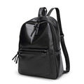 Sarah Express Simple Structured Daily Travel Backpack Black