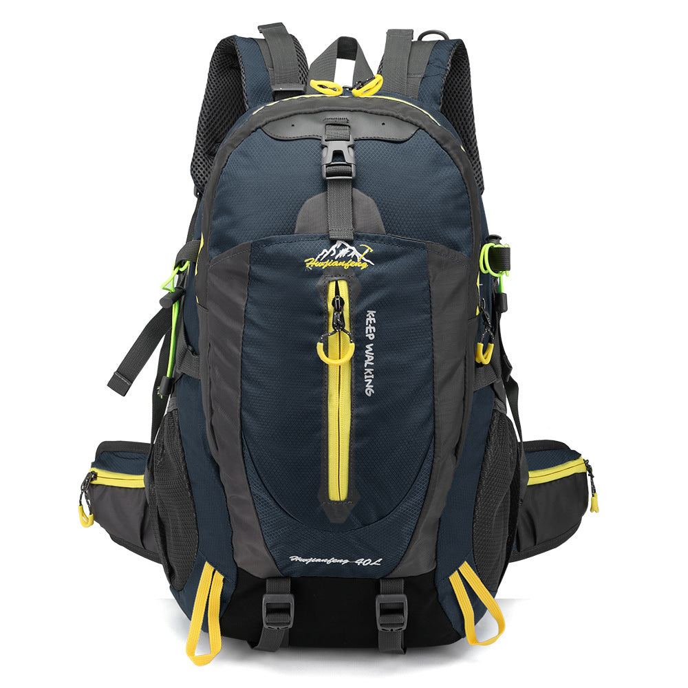Sarah Express 40L Mountaineering Hiking Camping Travel Backpack Dark Blue