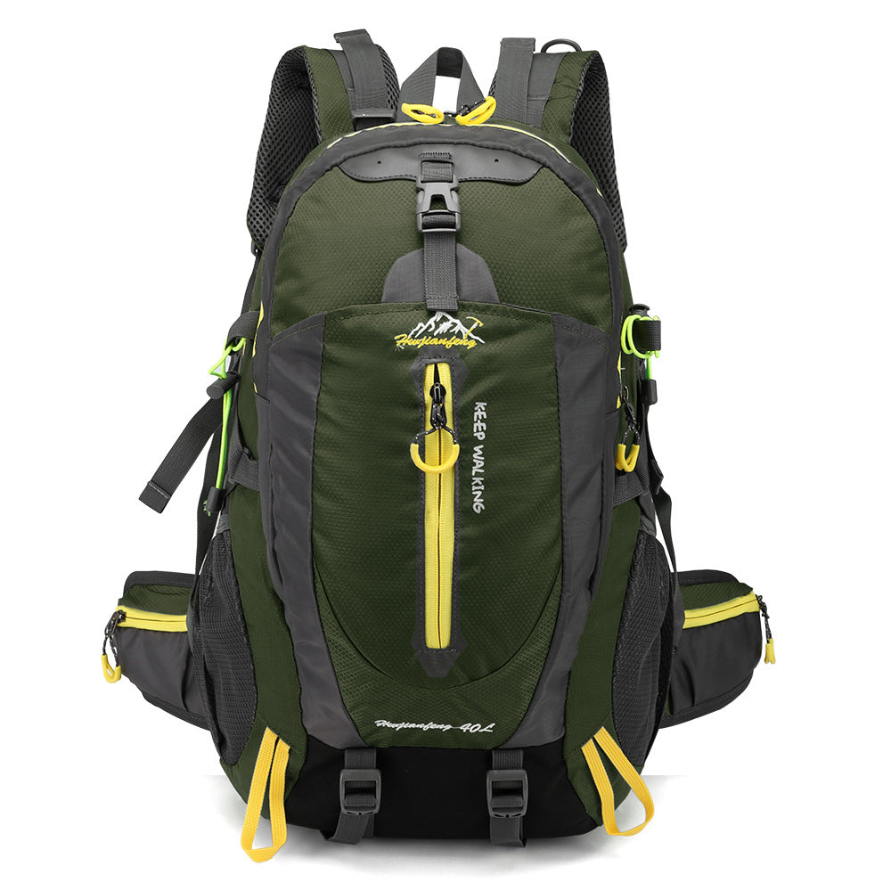 Sarah Express 40L Mountaineering Hiking Camping Travel Backpack Army Green